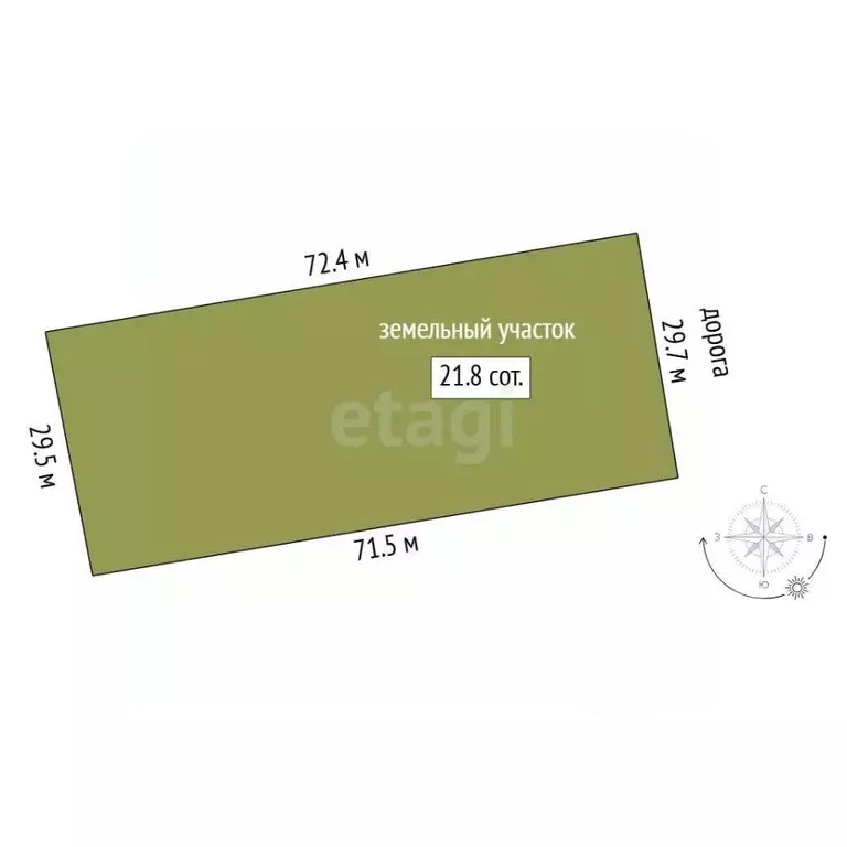 Участок в Тюменская область, Тюменский муниципальный округ, с. Кулига ... - Фото 1