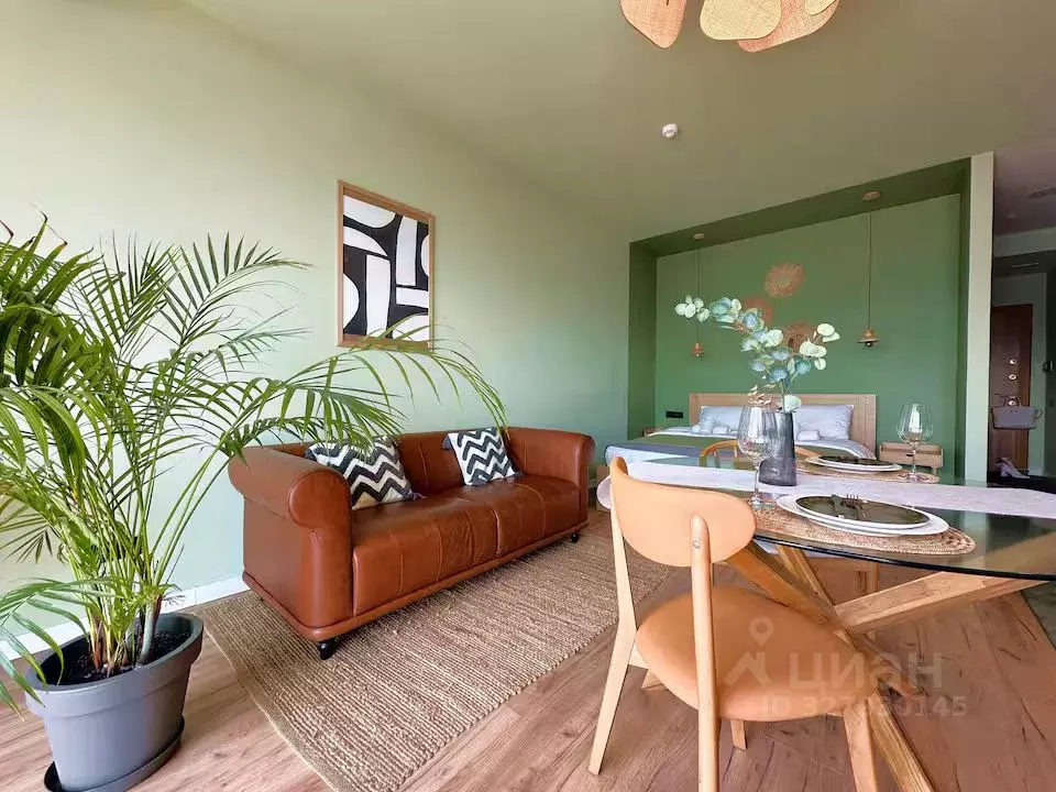 Студия Краснодарский край, Сочи Новороссийское ш., 17/4 (34.0 м) - Фото 1