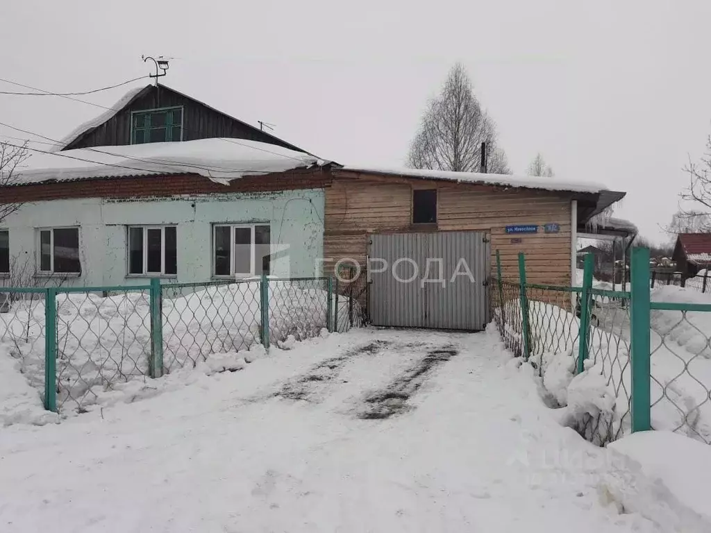 Дом в Кемеровская область, Новокузнецкий муниципальный округ, с. ... - Фото 1