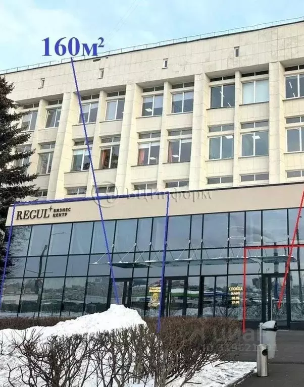 Помещение свободного назначения в Санкт-Петербург Малоохтинский ... - Фото 1
