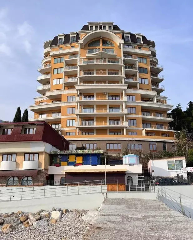 1-к кв. Крым, Ялта муниципальный округ, Кореиз пгт ул. Прибрежная, 1А ... - Фото 2