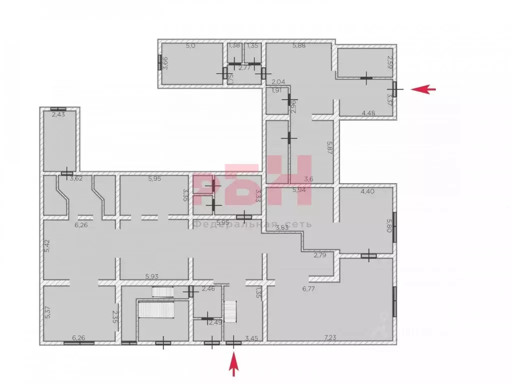 Офис в Тюменская область, Тюмень ул. Салтыкова-Щедрина, 58 (508 м) - Фото 1