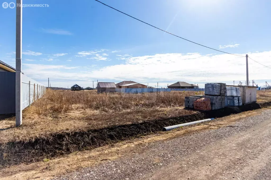 Участок в Тюменский район, деревня Малиновка, Брусничная улица (9 м) - Фото 1