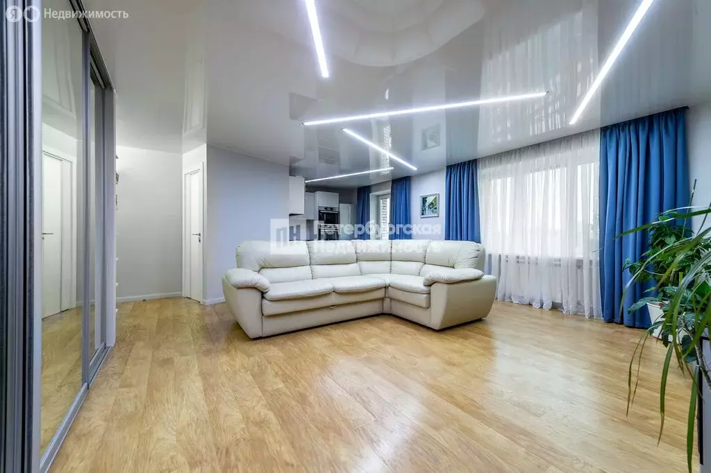 2-комнатная квартира: Санкт-Петербург, проспект Энгельса, 139/21 (66.9 ... - Фото 2