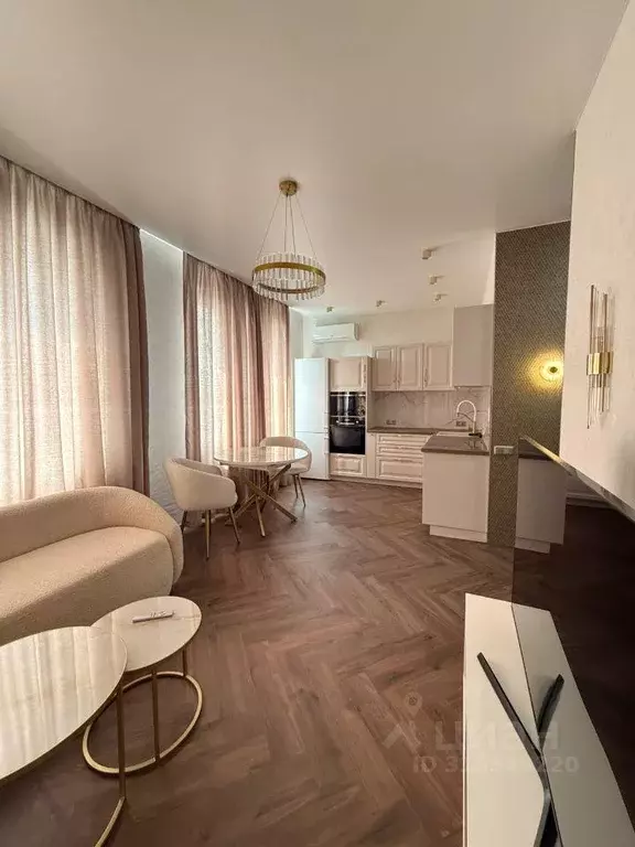Квартира, 2 комнаты, 46.4 м - Фото 1