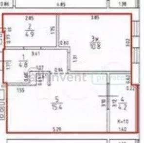 1-к кв. Калининградская область, Гурьевск ул. Героя России ... - Фото 2