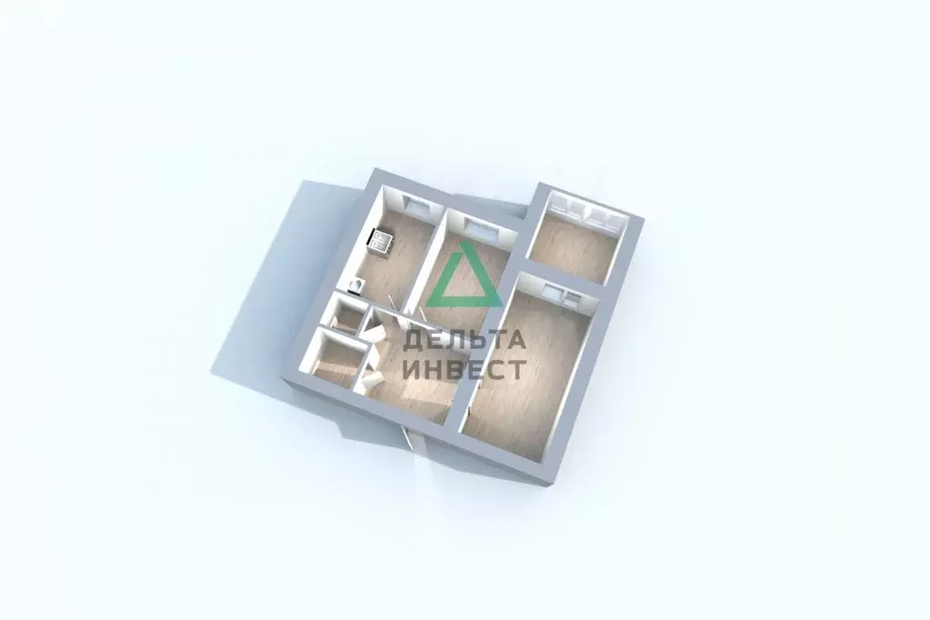 2-к кв. Башкортостан, Уфа ул. Степана Кувыкина, 20 (63.6 м) - Фото 2