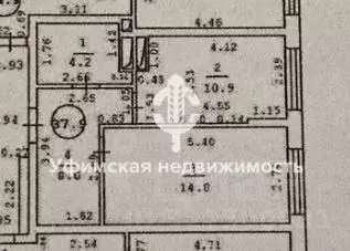 1-к кв. Башкортостан, Уфа ул. Николая Ковалева, 1 (37.9 м) - Фото 0