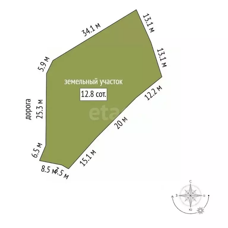 Участок в Крым, Ялта муниципальный округ, Виноградное пгт Космос Стей ... - Фото 2