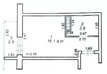 Студия Тверская область, Калининский муниципальный округ, д. Батино ... - Фото 2