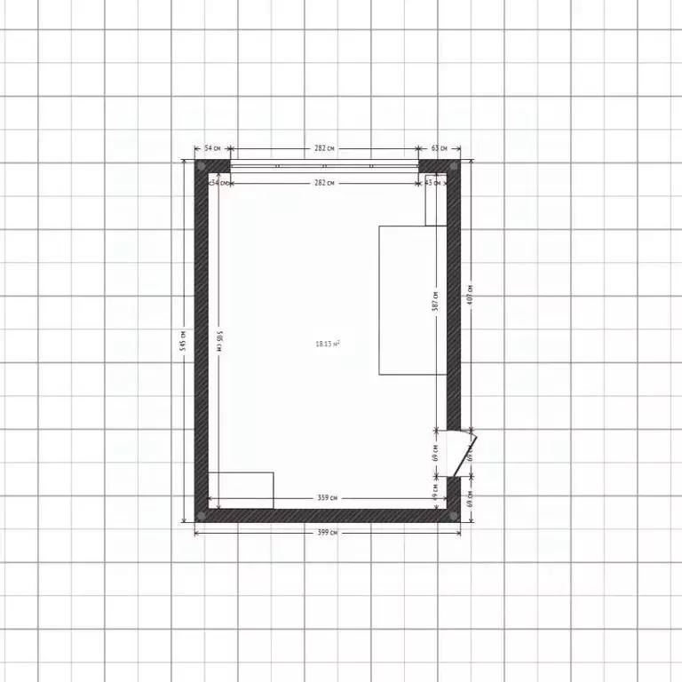 Комната Белгородская область, Белгород ул. Горького, 69к1 (18.0 м) - Фото 2