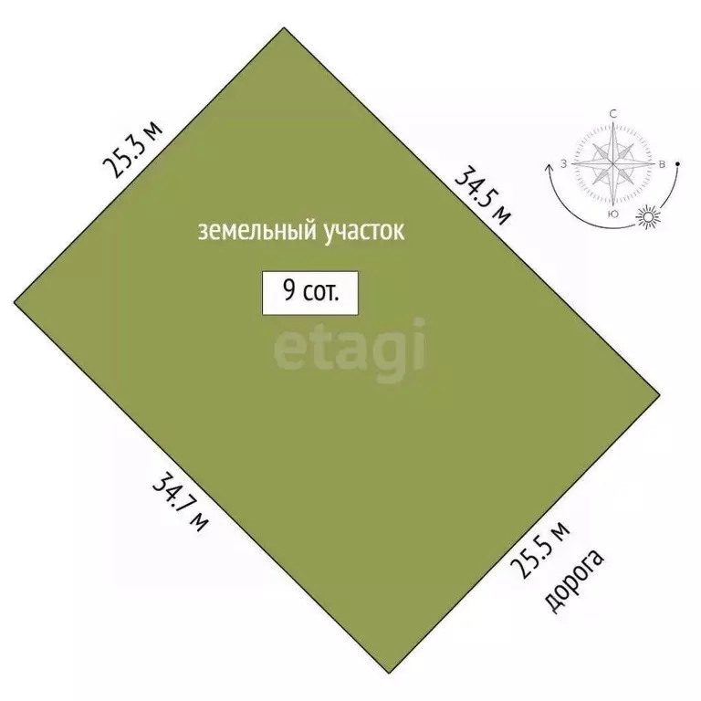 Участок в Тюменская область, Тюмень СОСН Березовое Озеро тер.,  (9.0 ... - Фото 0