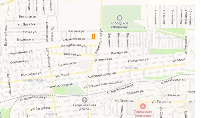 Участок в Кропоткин, Ромашковая улица (44.91 м) - Фото 1