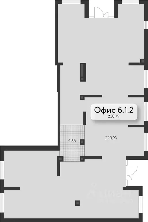 Офис в Свердловская область, Екатеринбург Академический мкр, 3-й кв-л, ... - Фото 1