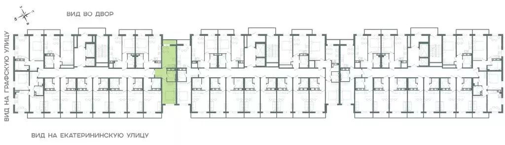 1-комнатная квартира: Мурино, Екатерининская улица, 11 (34.4 м) - Фото 1