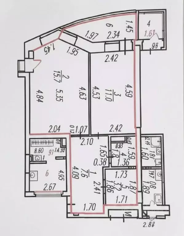 1-к кв. Чувашия, Чебоксары Учительская ул., 15 (44.0 м) - Фото 2