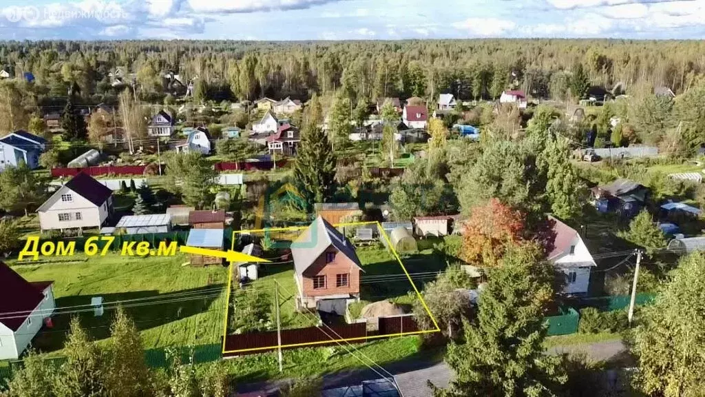 Дом в Мгинское городское поселение, садовое товарищество Славянка, ... - Фото 1