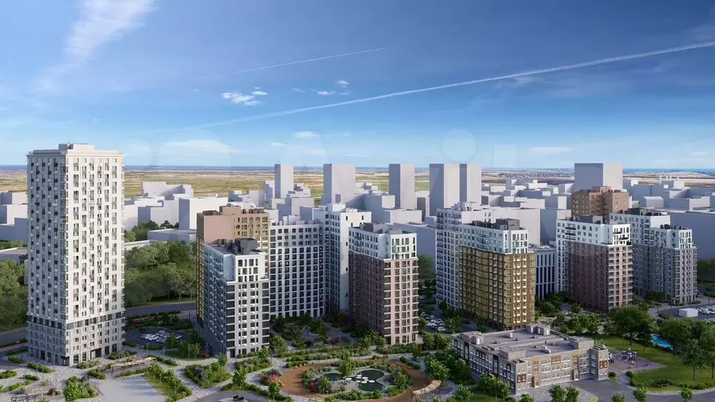 3-к. квартира, 71 м, 2/16 эт. - Фото 1