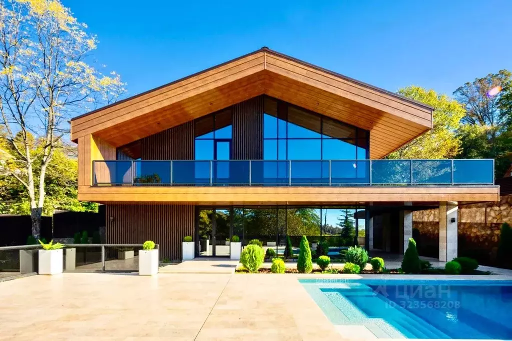 Коттедж в Краснодарский край, Сочи Малый Ахун мкр, ул. Дорога на ... - Фото 1