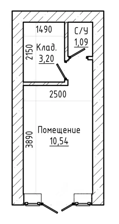 Помещение свободного назначения в Кабардино-Балкария, Нальчик ул. ... - Фото 2