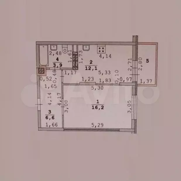 1-к. квартира, 39 м, 10/13 эт. - Фото 0