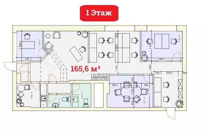 Аренда Офиса на Ленинском - 165,6 м - Фото 0