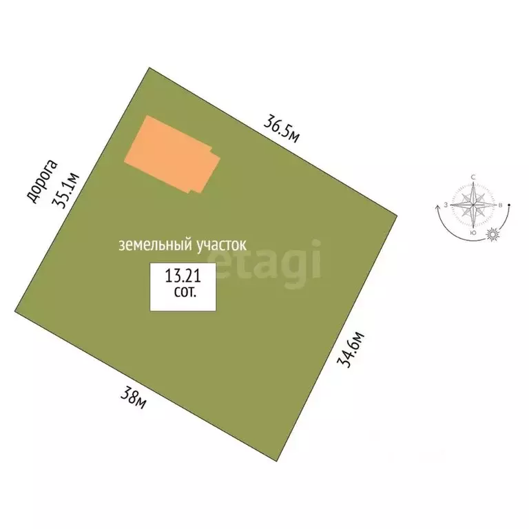 Дом в Архангельская область, Приморский муниципальный округ, Лесная ... - Фото 2