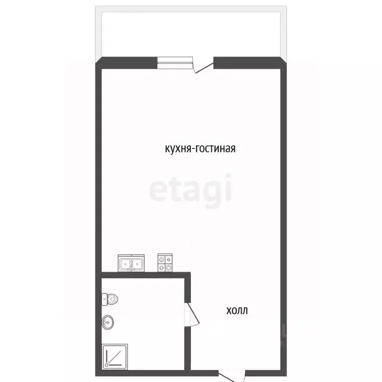 Студия Краснодарский край, Анапа муниципальный округ, с. Витязево ул. ... - Фото 2