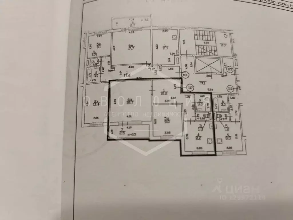 2-к кв. Калининградская область, Калининград ул. Согласия, 30 (50.4 м) - Фото 1