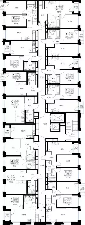 1-к кв. Мурманская область, Мурманск Долина Уюта тер.,  (34.39 м) - Фото 1