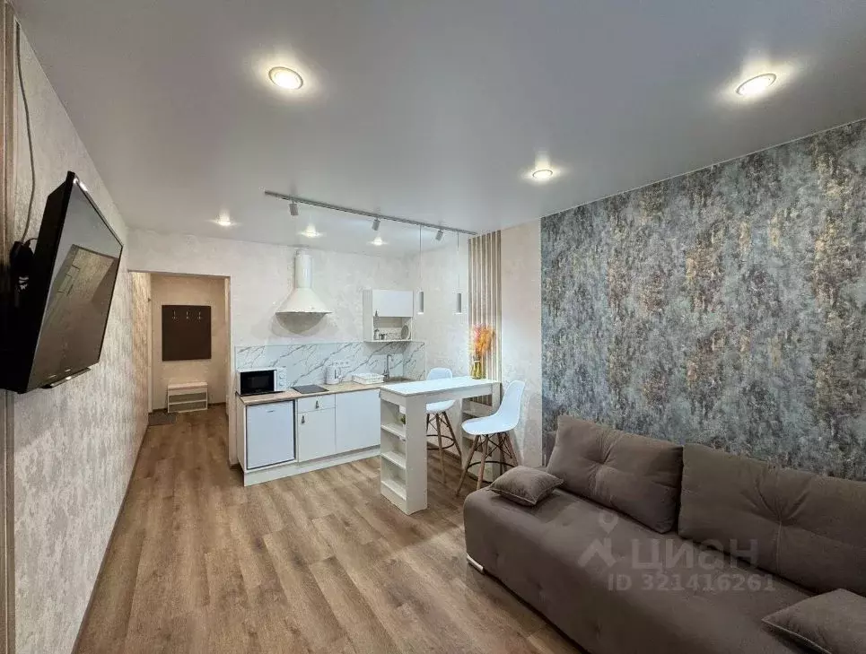 1-к кв. Иркутская область, Иркутск Приморский мкр, ул. Баженова, 7 ... - Фото 1