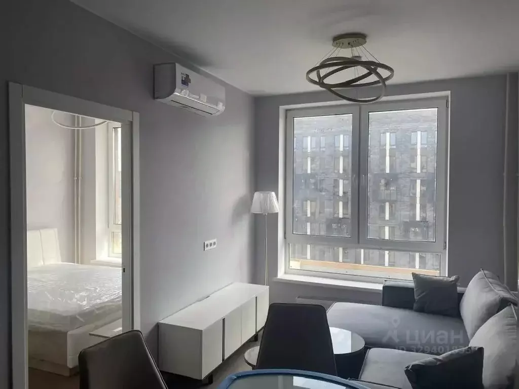 1-к кв. Московская область, Ленинский городской округ, Мисайлово пгт, ... - Фото 2