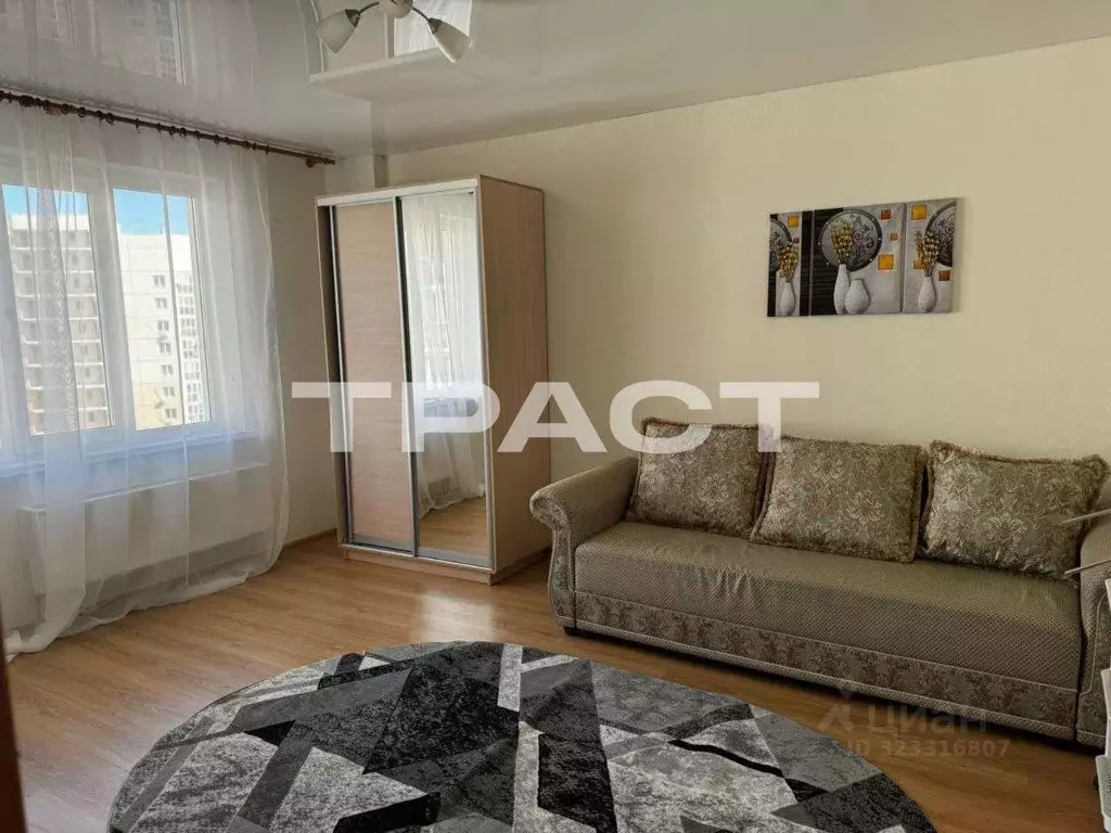 1-к кв. Воронежская область, Воронеж ул. Шишкова, 72Б (41.0 м) - Фото 1