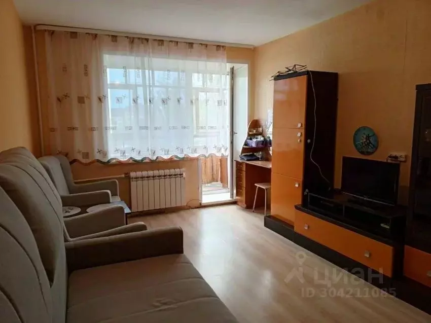 1-к кв. Курганская область, Курган Заозерный жилрайон, 3-й мкр, 3 ... - Фото 1