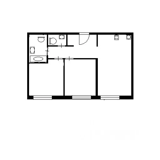 2-к кв. Москва Складочная ул., 6к3 (60.0 м) - Фото 2