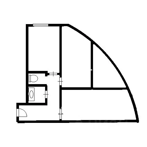 2-к кв. Новосибирская область, Новосибирск ул. Галущака, 15 (67.0 м) - Фото 1