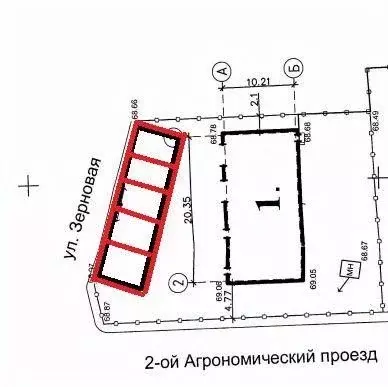 Торговая площадь в Саратовская область, Саратов Зерновая ул., 5 (22 м) - Фото 1
