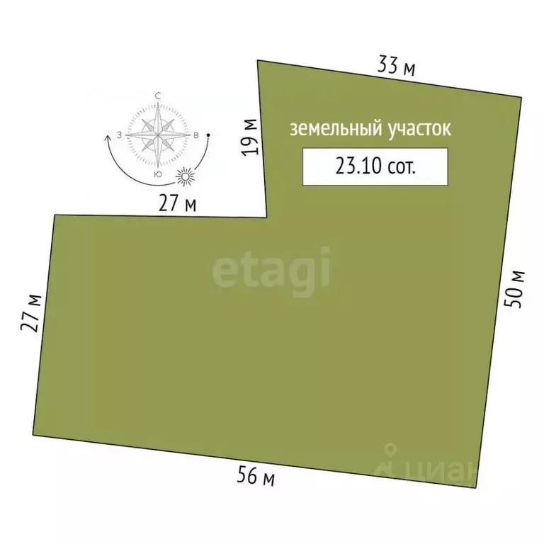 Участок в Алтайский край, Алтайский район, с. Куяган Партизанская ул. ... - Фото 1