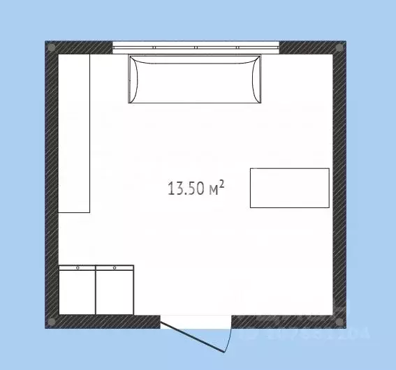 Комната Липецкая область, Липецк 15-й мкр, 1/4 (13.5 м) - Фото 1