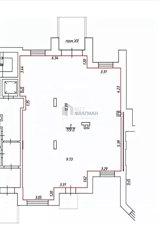 Помещение свободного назначения в Москва пос. Коммунарка, ул. Липовый ... - Фото 2