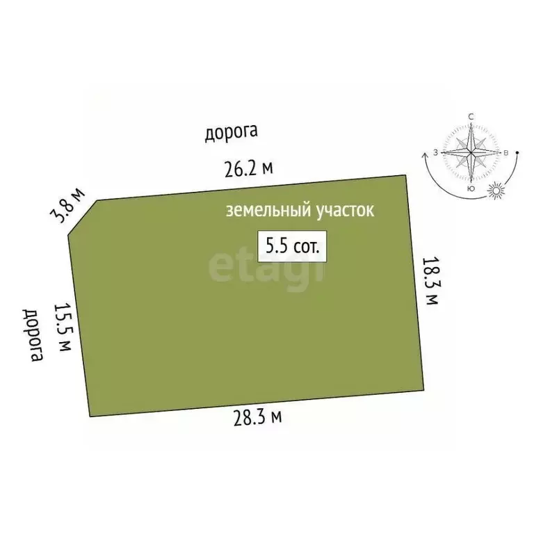 Участок в Ростовская область, Мясниковский район, Краснокрымское ... - Фото 2