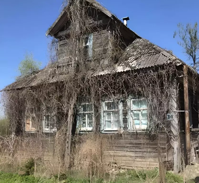 Дом в Новгородская область, Батецкий муниципальный округ, д. Старые ... - Фото 0