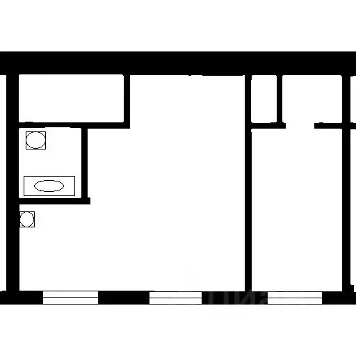 2-к кв. Москва Хорошевское ш., 43кА (43.0 м) - Фото 2