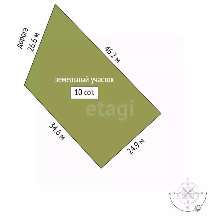 Участок в Татарстан, Тукаевский район, д. Азьмушкино ул. Карамельная ... - Фото 2