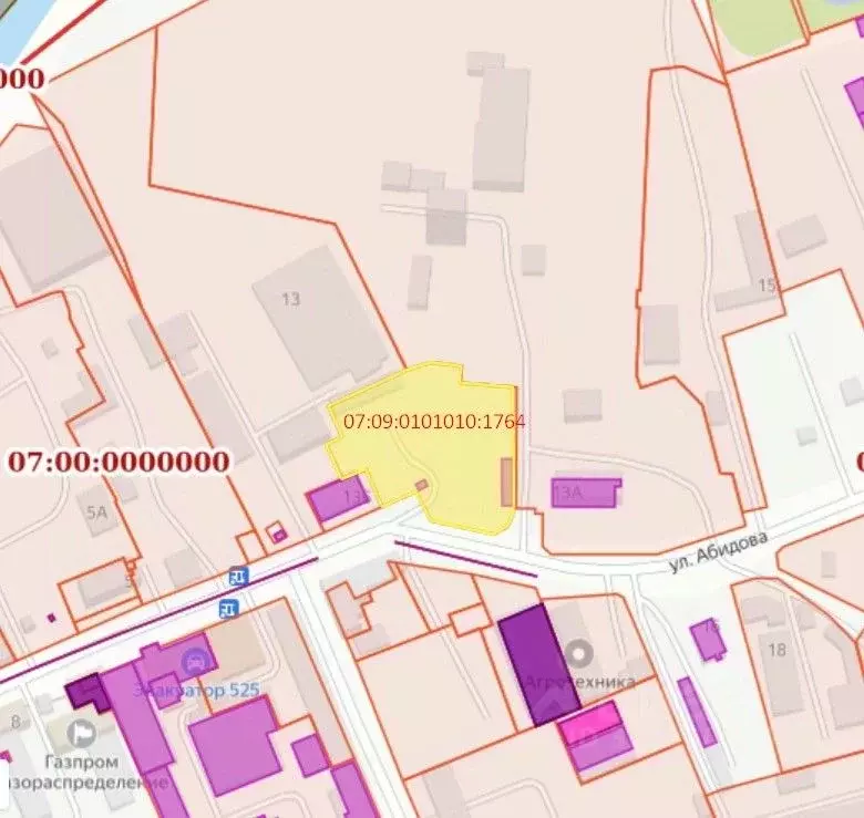 Участок в Кабардино-Балкария, Нальчик ул. Абидова, 13А (630.0 сот.) - Фото 1