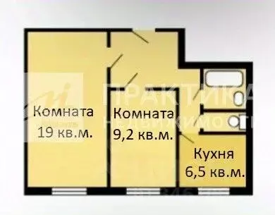 2-к кв. Москва Голубинская ул., 7К5 (45.0 м) - Фото 2