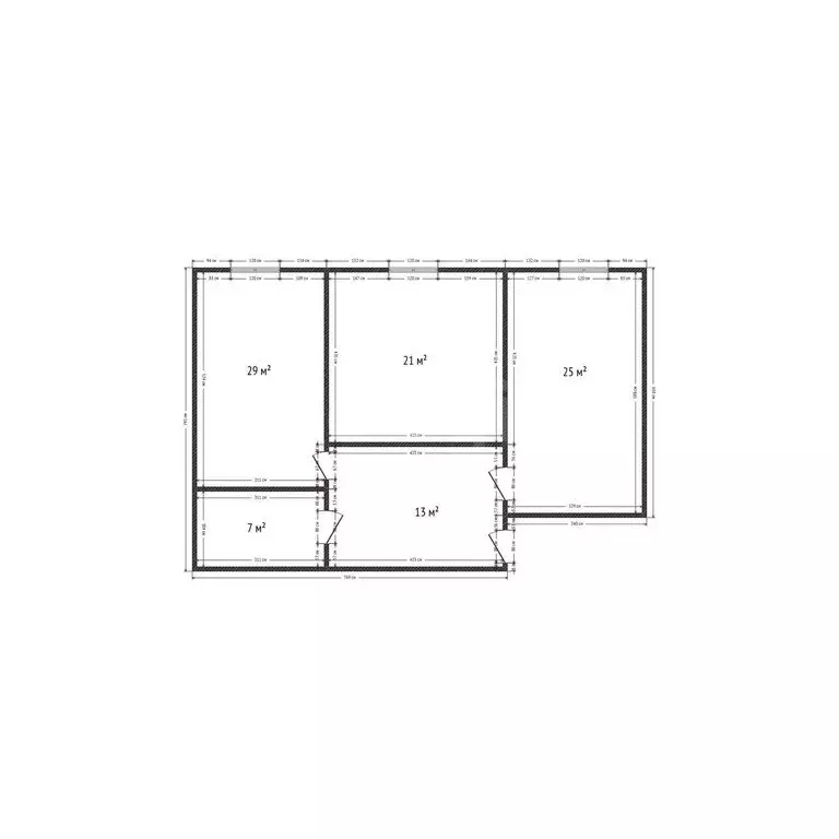 2-комнатная квартира: Махачкала, Юго-Восточная улица, 13 (95 м) - Фото 1