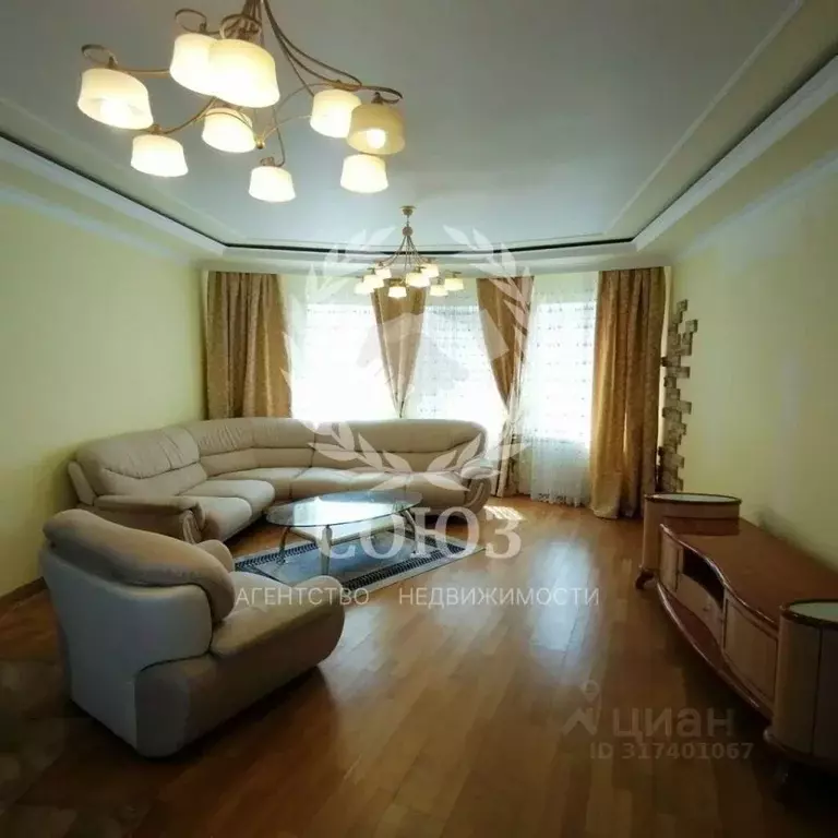 3-к кв. Калужская область, Калуга ул. Суворова, 44 (121.4 м) - Фото 1