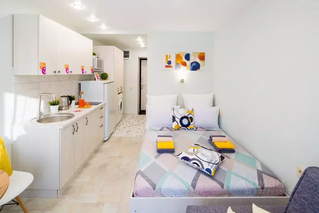 Студия Иркутская область, Иркутск Донская ул., 7 (20.0 м) - Фото 1