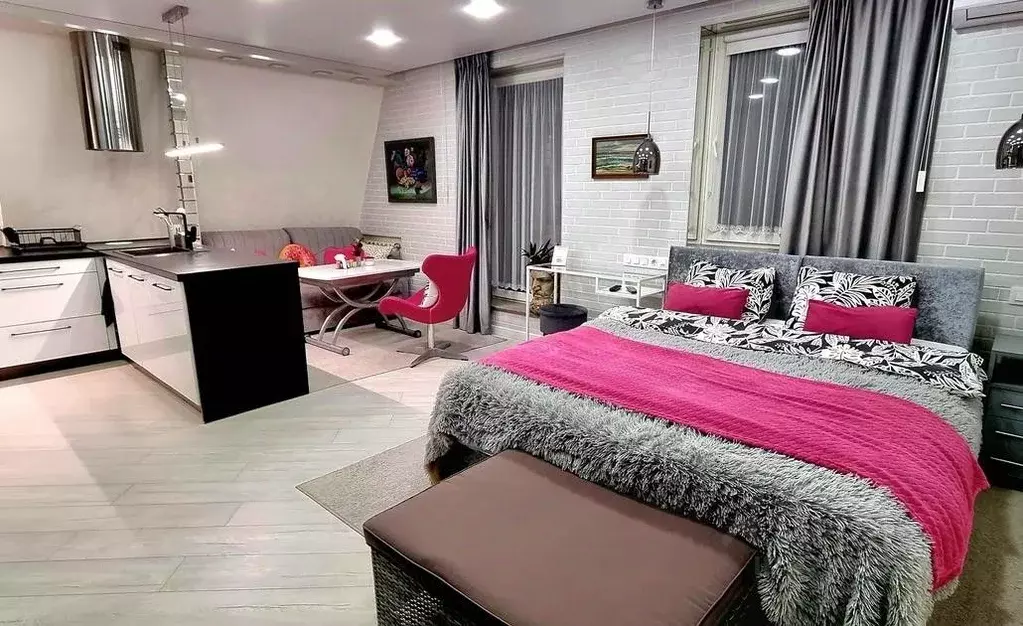 1-к кв. Калининградская область, Калининград Краснокаменная ул., 15Д ... - Фото 1